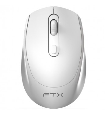 Mouse FTX Wireless/Bluetooth FTXG22 1600DPI/4 Botones - Blanco