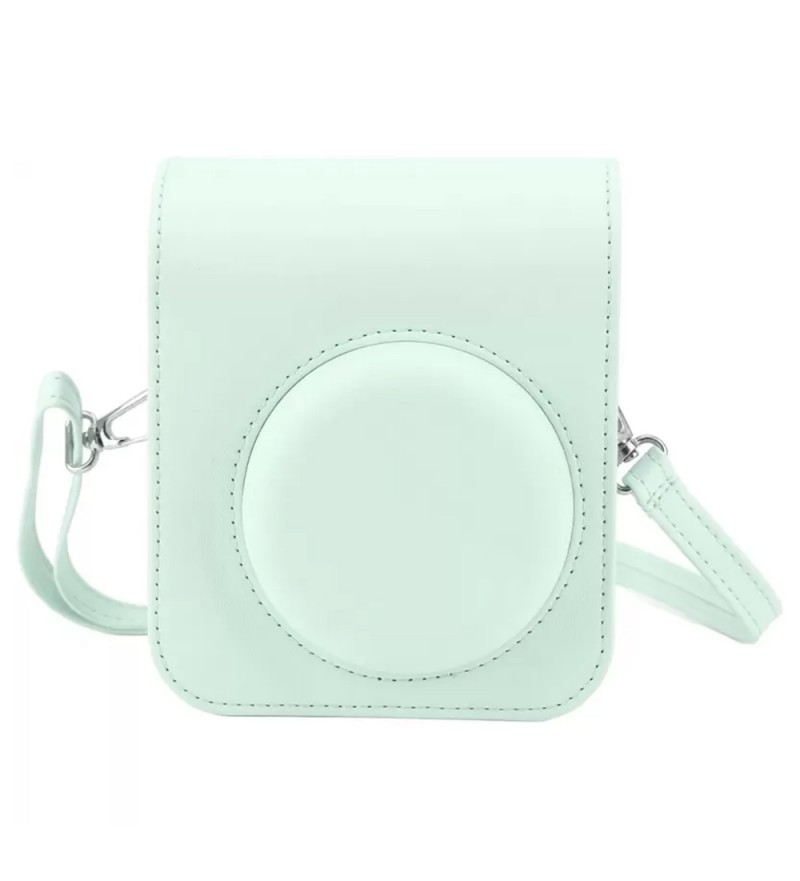  Estuche Diginerds Para Cámara Instax Mini 12 With Strap - Mint Green