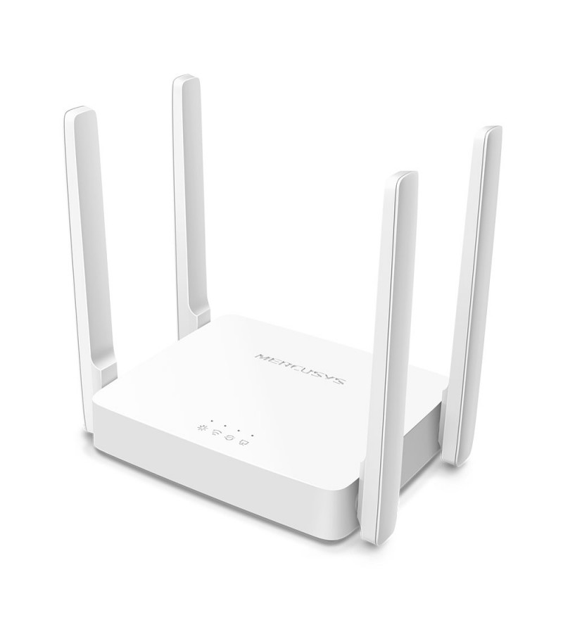 Router Wi-Fi Mercusys AC10 AC1200 4 Antenas DualBand - Blanco