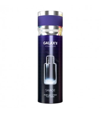 Perfume Spray Galaxy Plus Concept Savage Masculino - 200ML