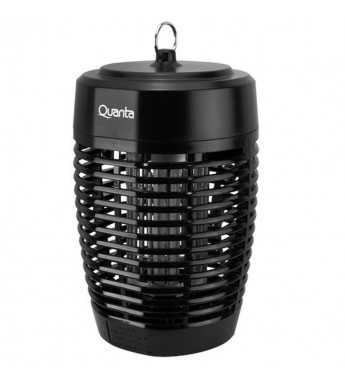 Mata Insectos Eléctrico Quanta QTMIE13 15W/110V/IPX4- Negro