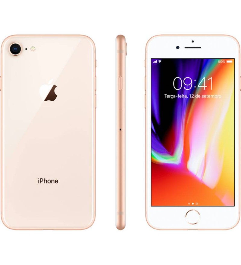 CEL IPHONE 8 - 256GB TH/A1905 GOLD ACTIV