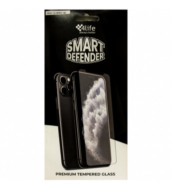 Pelicula para iPhone 12/12 Pro 4Life Premium Tempered Glass 3D - Transparente