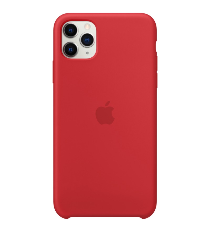Funda Apple para iPhone 11 Pro Max Silicone Case MWYV2ZM/A - Rojo