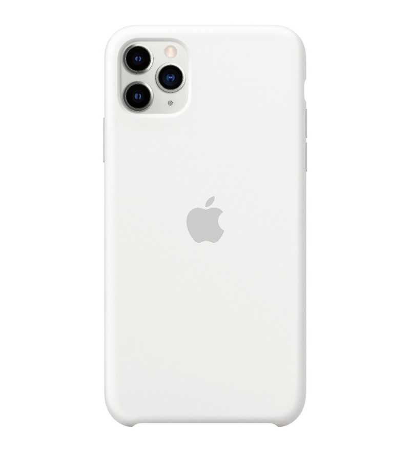 Funda Apple para iPhone 11 Pro Max Silicone Case MWYX2ZM/A - Blanco