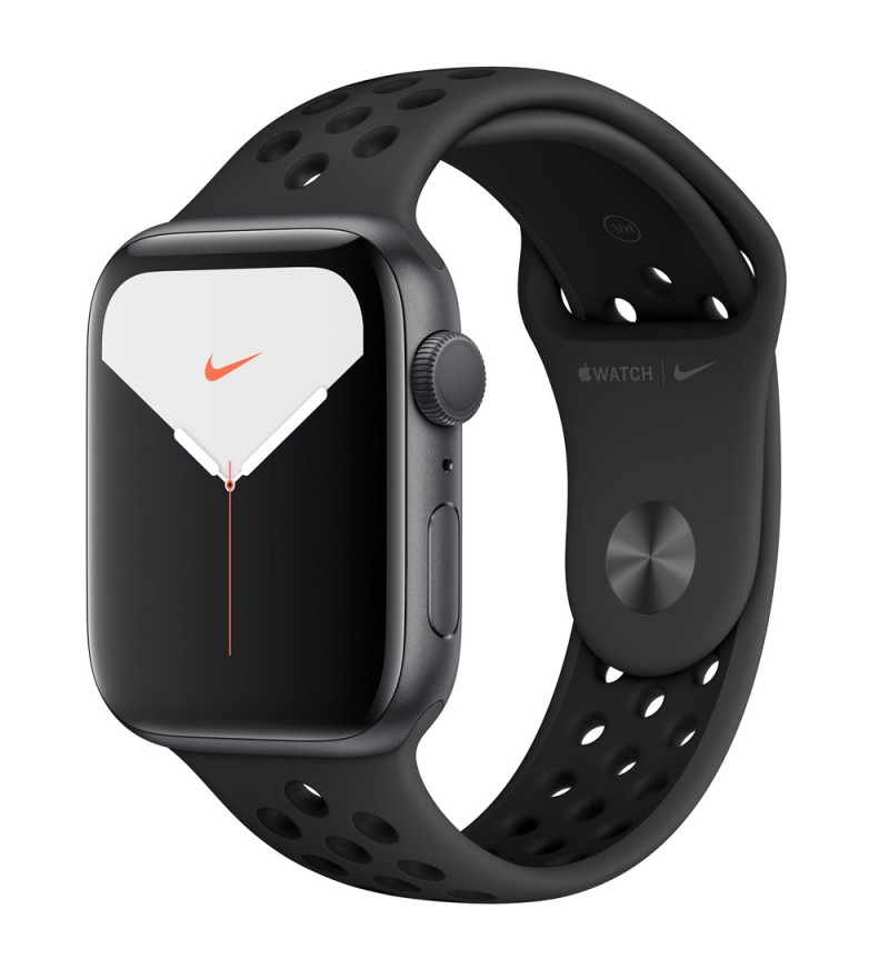Apple Watch Nike Series 5 de 40mm MX3T2LL/A A2092 GPS (Caja de aluminio Gris espacial/Correa Nike Sport Antracita/negra)