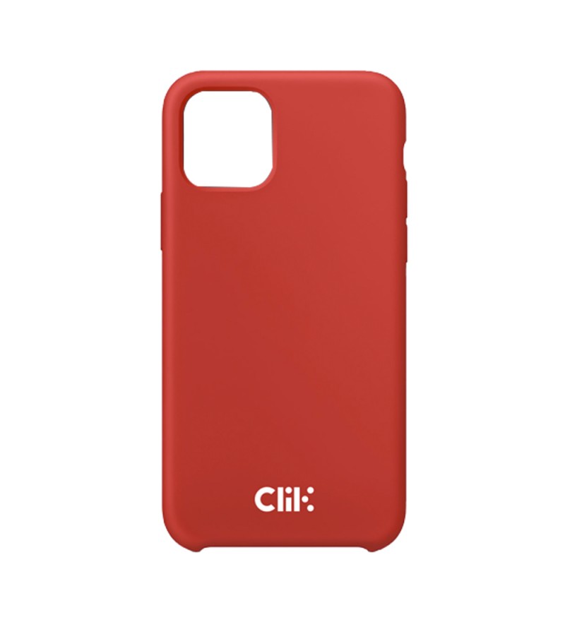 Funda de Silicona Clik para iPhone 11- Rojo
