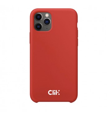 Funda de Silicona Clik para iPhone 11 Pro - Rojo