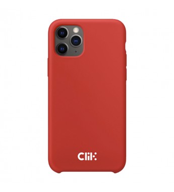 Funda de Silicona Clik para iPhone 11 Pro Max - Rojo