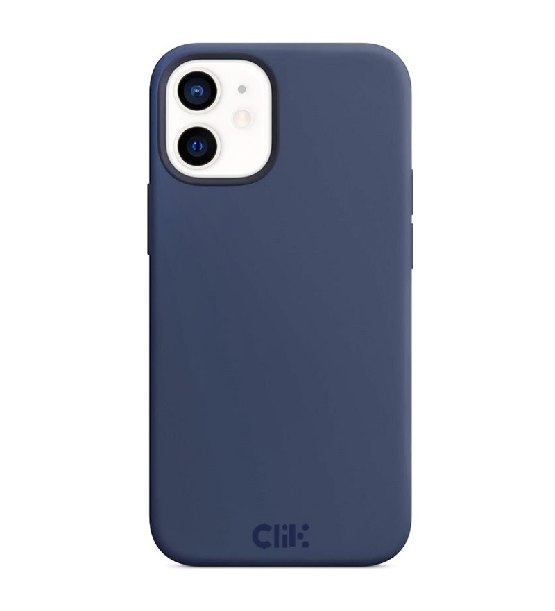 Funda de Silicona Clik para iPhone 12 Mini - Azul