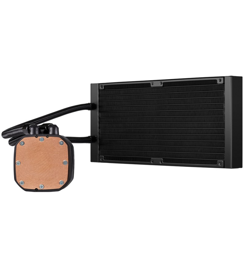 Cooler para CPU Corsair CPU Hydro Series H115i RGB PRO XT CW-9060044-WW 280mm - Negro/Plata