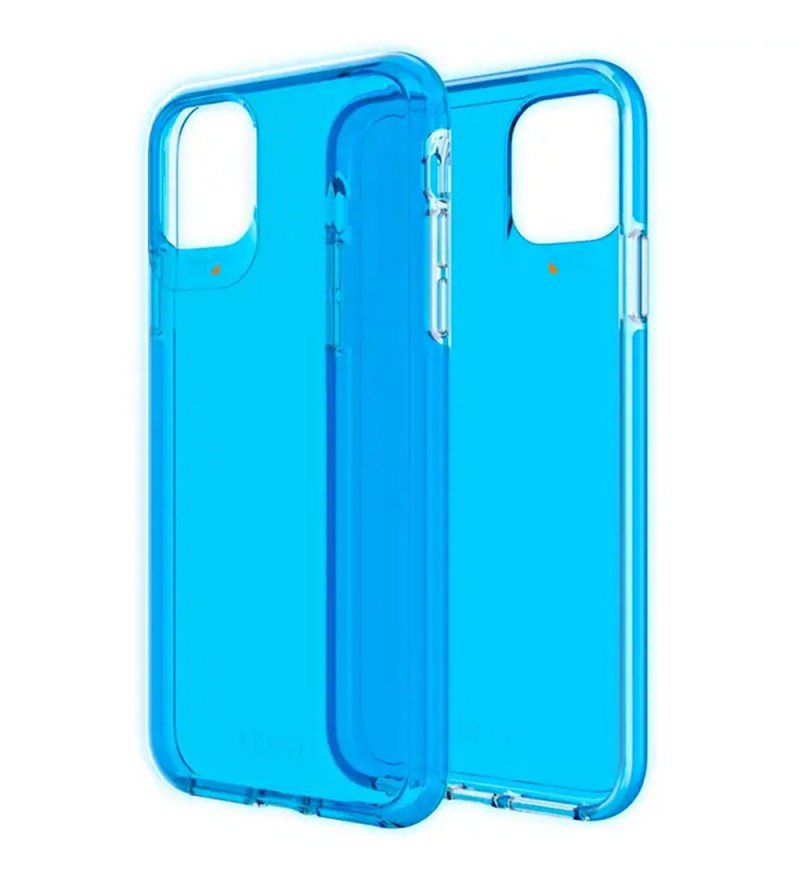 Funda para iPhone 11 Pro Max D30 Gear4 Crystal Palace ICB64CRTNBLE - Neon Blue