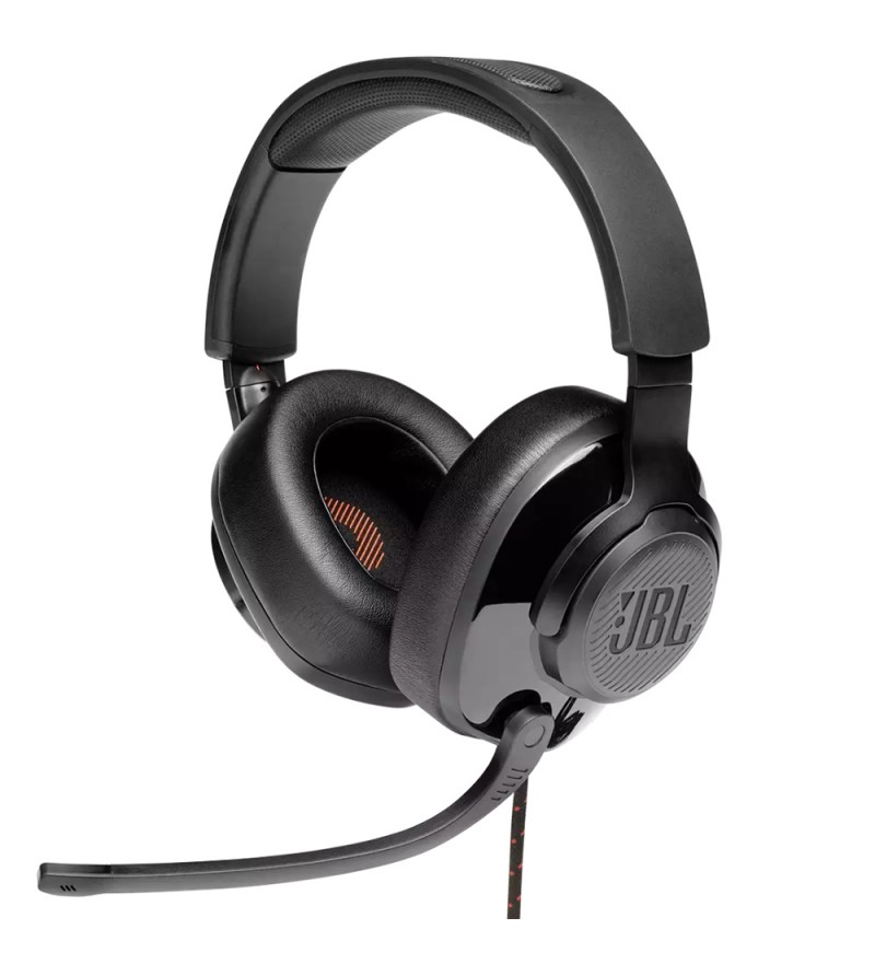 Auricular JBL Gaming Quantum Q200 con Micrófono/32 Ohms- Black (Caja Fea)