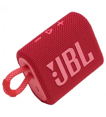 Speaker JBL Go 3 con Bluetooth/IP67/2.7Wh - Red