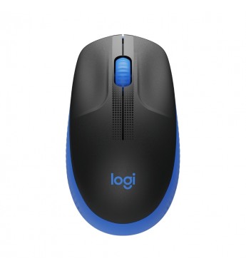 Mouse Inalámbrico Logitech M190 910-005903 1000DPI/3 Botones - Negro/Azul