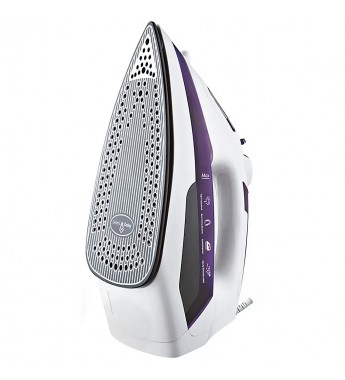Plancha a Vapor Mondial Ceramic Express F-40 con 2000W/220V - Blanco/Púrpura