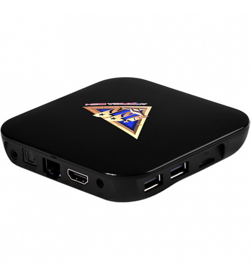 Tv Box America Box i11 4K UHD con 2/8GB Wi-Fi/Android/Bivolt - Negro