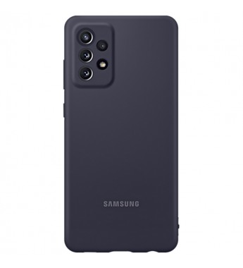 Funda para Galaxy A72 Samsung Silicone Cover EF-PA725TBEGWW - Negro