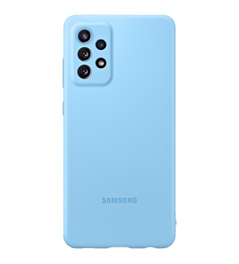 Funda para Galaxy A72 Samsung Silicone Cover EF-PA725TLEGWW - Azul