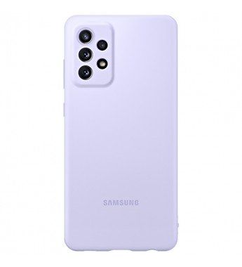 Funda para Galaxy A72 Samsung Silicone Cover EF-PA725TVEGWW - Violeta