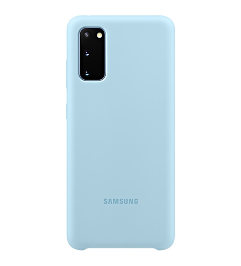 Funda para Galaxy S20 Samsung Silicone Cover EF-PG980TLEGWW - Azul Coral