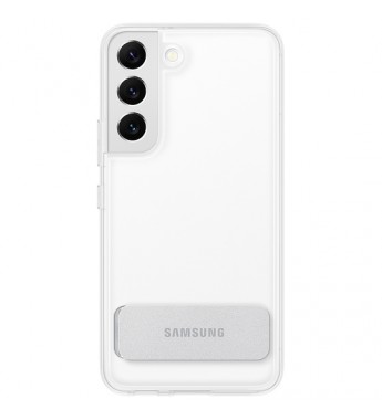 Funda para Galaxy S22 Samsung Clear Standing Cover EF-JS901CTEGWW - Transparente