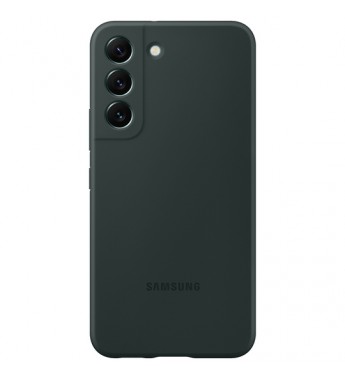 Funda para Galaxy S22 Samsung Silicone Cover EF-PS901TGEGWW - Dark Green