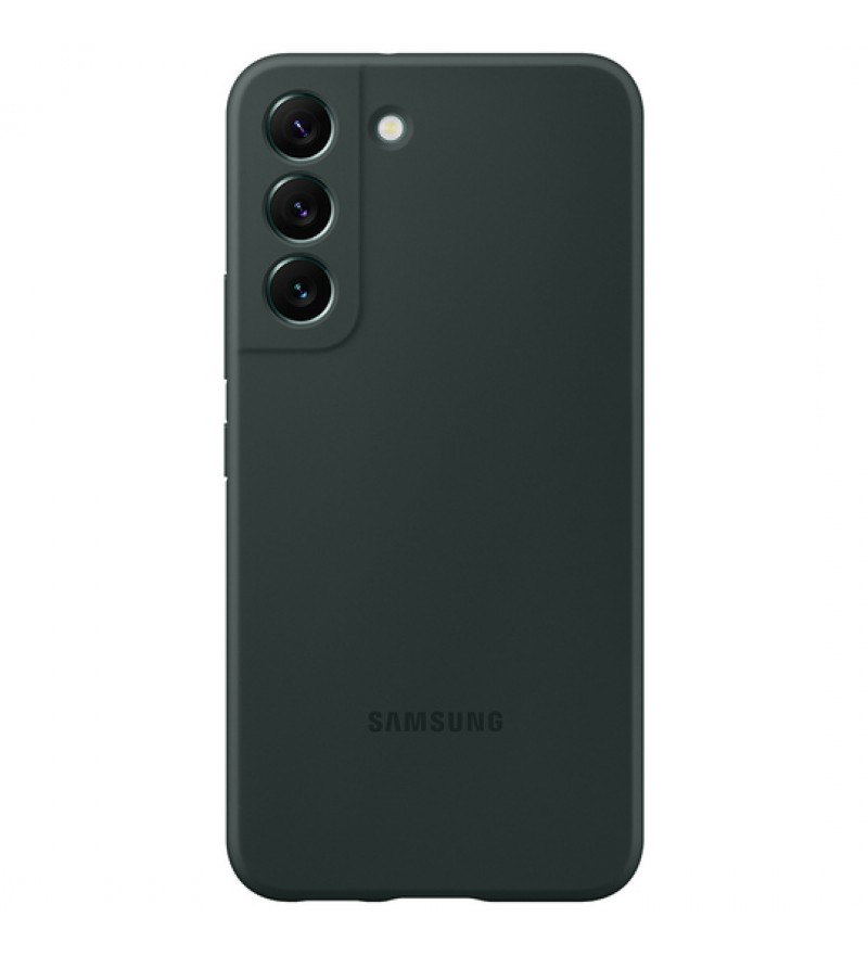 Funda para Galaxy S22 Samsung Silicone Cover EF-PS901TGEGWW - Dark Green