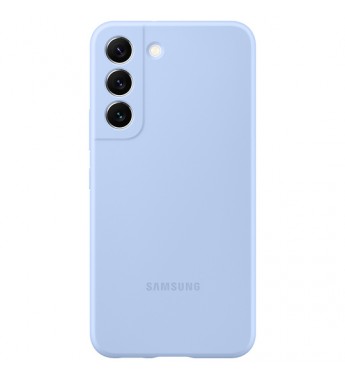 Funda para Galaxy S22 Samsung Silicone Cover EF-PS901TLEGWW - Sky Blue