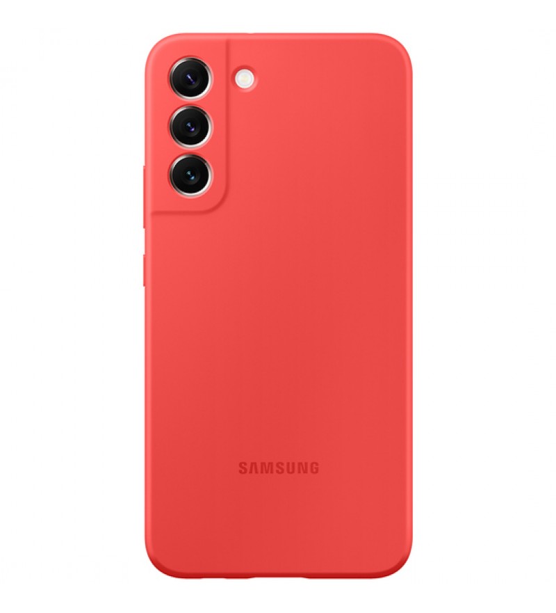 Funda para Galaxy S22+ Samsung Silicone Cover EF-PS906TPEGWW - Coral