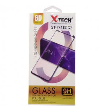 Protector de Pantalla para Galaxy S7 Edge X-Tech XT-PS7 EDGE - Negro