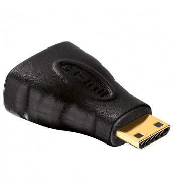 Adaptador HDMI a Mini HDMI - Negro