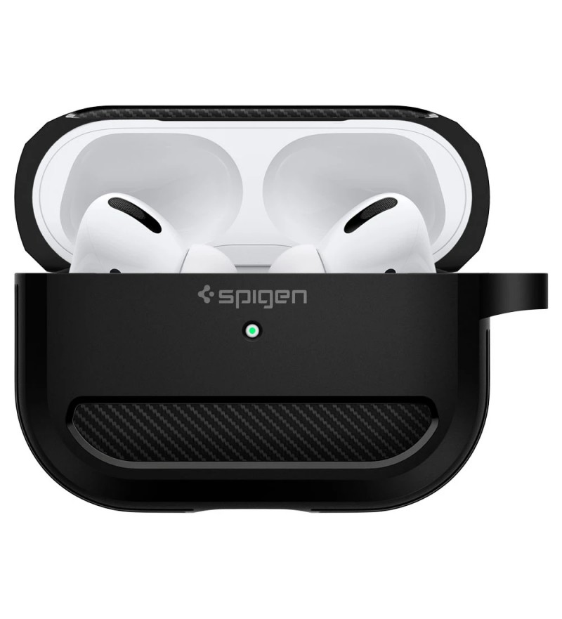 Funda para AirPods Pro Spigen Rugged Armor ASD00540 - Matte Black