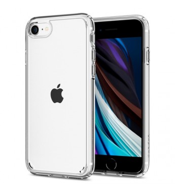 Funda Spigen Crystal Hybrid para iPhone SE (2020) ACS00885 - Transparente