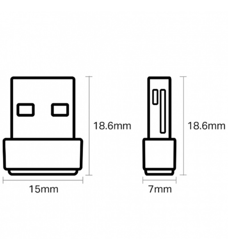 ADAP USB WIFI TPLINK ARCHER T2U NANO AC600