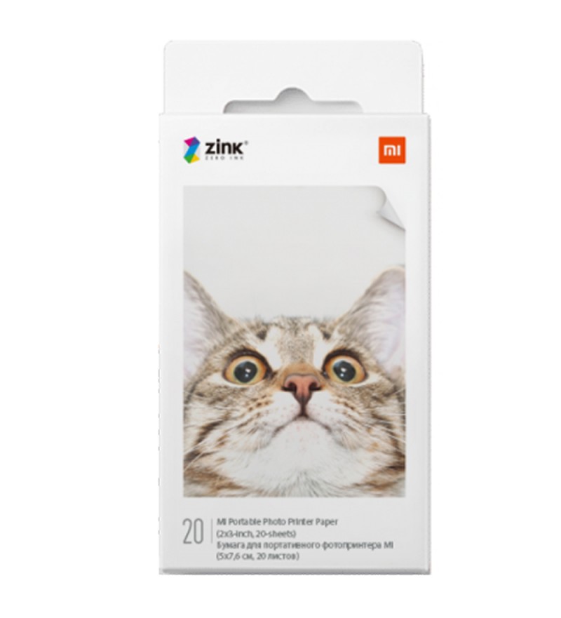 Película Xiaomi TEJ4019G Mi Portable Photo Printer Paper de 5x7.5cm (20 unidades)