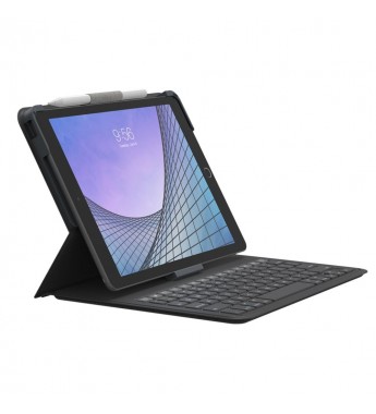 Teclado y Funda para iPad de 10.5"/10.2" ZAGG Messenger Folio 2 ZKB102PMN53 - Negro 